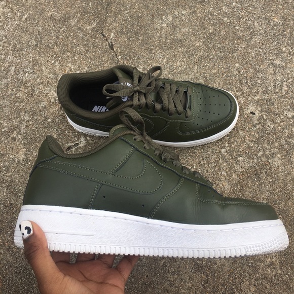 Nike Shoes - Olive green Air Forces!